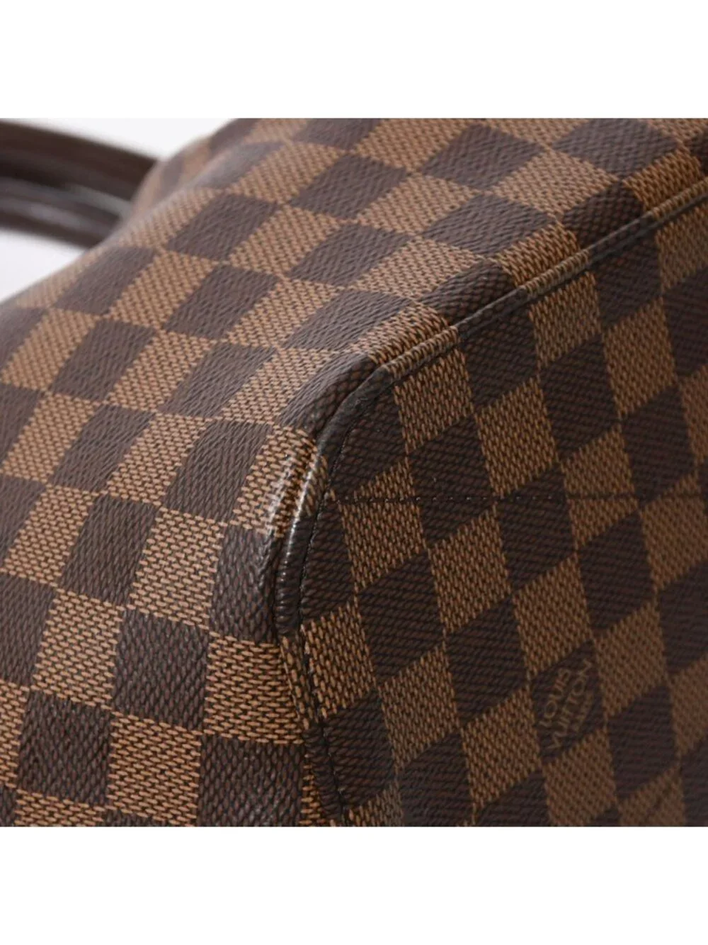 Louis Vuitton Sienna PM Handbag Leather Brown Gold